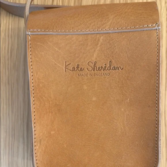 Tan Leather Crossbody Bag - Picture 3 of 3